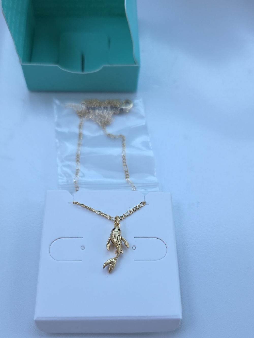 Origami Owl Gold Koi Fish Necklace - NL9038